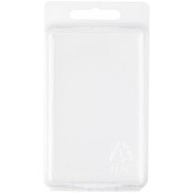 Collecting Warehouse Clear Plastic Clamshell Package / Storage Container, 3.69" H x 2.38" W x 1.25" D
