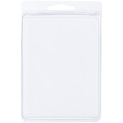 Collecting Warehouse Clear Plastic Clamshell Package / Storage Container, 4.4375" H x 3.3125" W x 0.75" D
