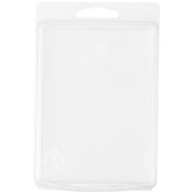 Collecting Warehouse Clear Plastic Clamshell Package / Storage Container, 4.44" H x 3.31" W x 1.5" D