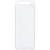 Collecting Warehouse Clear Plastic Clamshell Package / Storage Container, 5.3125" H x 2.3125" W x 0.875" D