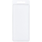 Collecting Warehouse Clear Plastic Clamshell Package / Storage Container, 5.3125" H x 2.3125" W x 0.875" D