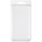 Collecting Warehouse Clear Plastic Clamshell Package / Storage Container, 4.31" H x 2.44" W x 1.88" D
