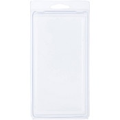 Collecting Warehouse Clear Plastic Clamshell Package / Storage Container, 6.125" H x 2.9375" W x 1.25" D