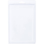 Collecting Warehouse Clear Plastic Clamshell Package / Storage Container, 6.5625" H x 4.375" W x 2.5" D