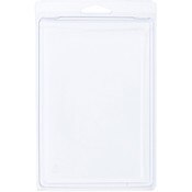 Collecting Warehouse Clear Plastic Clamshell Package / Storage Container, 6.5625" H x 4.375" W x 2.5" D