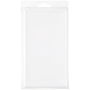 Collecting Warehouse Clear Plastic Clamshell Package / Storage Container, 6" H x 3.13" W x 2.5" D