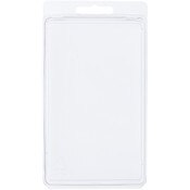 Collecting Warehouse Clear Plastic Clamshell Package / Storage Container, 5.5" H x 3.25" W x 0.75" D