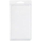 Collecting Warehouse Clear Plastic Clamshell Package / Storage Container, 5.31" H x 3.13" W x 2.75" D