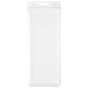 Collecting Warehouse Clear Plastic Clamshell Package / Storage Container, 8.19" H x 3" W x 1.5" D