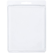 Collecting Warehouse Clear Plastic Clamshell Package / Storage Container, 5.125" H x 4.1875" W x 1.25" D