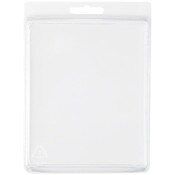 Collecting Warehouse Clear Plastic Clamshell Package / Storage Container, 5.44" H x 4.44" W x 1.5" D