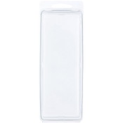 Collecting Warehouse Clear Plastic Clamshell Package / Storage Container, 6.125" H x 2" W x 1.25" D