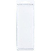 Collecting Warehouse Clear Plastic Clamshell Package / Storage Container, 6.125" H x 2" W x 1.25" D