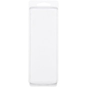 Collecting Warehouse Clear Plastic Clamshell Package / Storage Container, 6.375" H x 2.25" W x 2" D
