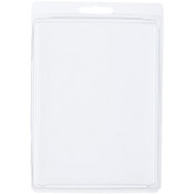 Collecting Warehouse Clear Plastic Clamshell Package / Storage Container, 6" H x 4.5" W x 0.5" D