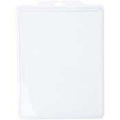 Collecting Warehouse Clear Plastic Clamshell Package / Storage Container, 11" H x 8.5" W x 0.4375" D