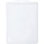 Collecting Warehouse Clear Plastic Clamshell Package / Storage Container, 11" H x 8.5" W x 1" D