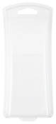 Collecting Warehouse Clear Plastic Clamshell Package / Storage Container, Curved Front, 6.75" H x 2.56" - 2.81" W x 1.63" D