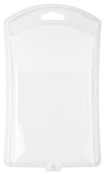 Collecting Warehouse Clear Plastic Clamshell Package / Storage Container, Curved Front, 7.75" H x 4.63" - 4.69" W x 2.38" D