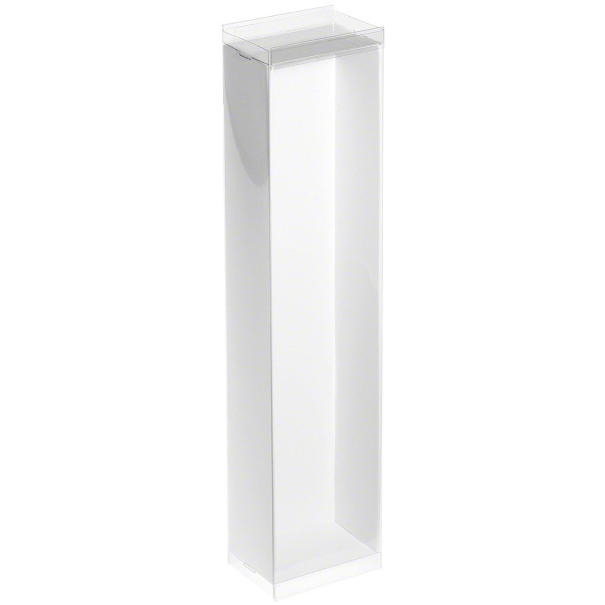 10 DollSafe Display Boxes 3 x 2 x 10 フィギュア おもちゃ 人形 : DollSafe Deluxe Clear Folding Display Case with