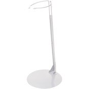 Kaiser 6001 White Adjustable Doll Stand, fits 34 to 48 inch Dolls, waist width adjusts from 4.75 to 6 inches