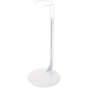 Plymor DSP-15W White Adjustable Doll Stand, fits 25, 26, 27, 28, 29, 30, 31, 32, 33, and 34 inch Dolls, Waist is 3.75" - 5" wide, 11" - 13" around