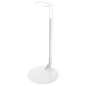 Plymor DSP-15W White Adjustable Doll Stand, fits 25, 26, 27, 28, 29, 30, 31, 32, 33, and 34 inch Dolls or Action Figures, waist adjusts from 11 to 13 inches around