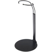Plymor DSP-5175B Black Adjustable Doll Stand, fits 10, 11, and 12 inch Dolls or Action Figures, Waist is 1.75" - 2.25" wide, 5" - 6" around
