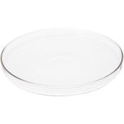 Plymor 5.5" x 5.5" Round Glass Display Tray