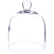 Glass Dome Bell Jar - 5" x 6"