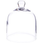 Glass Dome Bell Jar - 5" x 6"