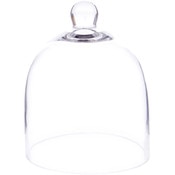 Glass Dome Bell Jar - 6" x 7"