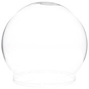 Plymor 3.5" x 4" Glass Display Dome Globe Cloche (no Base)