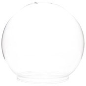 Plymor 6" x 7" Glass Display Dome Globe Cloche (no Base)