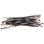 Elastic Doll Stabilizer, 2" Black, Pack of 10