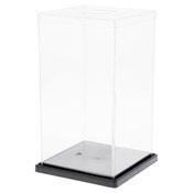 ExpoCase Plastic Folding Display Cover for Dolls, 6.5" W x 6.5" D x 12.125" H