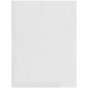 Plymor 12" x 16" (Pack of 100), 1.25 Mil Flat Open Clear Plastic Poly Bags