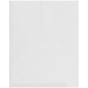 Plymor 16" x 20" (Pack of 100), 1.25 Mil Flat Open Clear Plastic Poly Bags