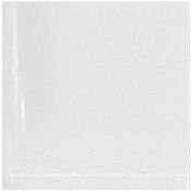 Plymor 3" x 3" (Pack of 100), 1.25 Mil Flat Open Clear Plastic Poly Bags