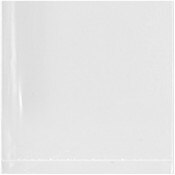 Plymor 3" x 3" (Pack of 100), 1.25 Mil Flat Open Clear Plastic Poly Bags