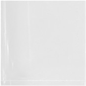 Plymor 4" x 4" (Pack of 100), 1.25 Mil Flat Open Clear Plastic Poly Bags