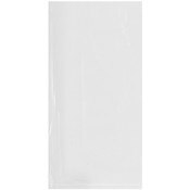 Plymor 5" x 10" (Pack of 100), 1.25 Mil Flat Open Clear Plastic Poly Bags