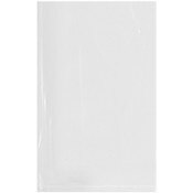 Plymor 5" x 8" (Pack of 100), 1.25 Mil Flat Open Clear Plastic Poly Bags