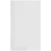 Plymor 6" x 10" (Pack of 100), 1.25 Mil Flat Open Clear Plastic Poly Bags