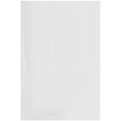 Plymor 6" x 9" (Pack of 100), 1.25 Mil Flat Open Clear Plastic Poly Bags