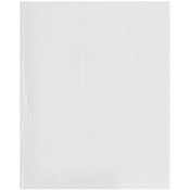 Plymor 8" x 10" (Pack of 100), 1.25 Mil Flat Open Clear Plastic Poly Bags