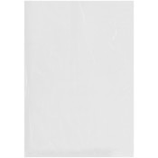 Plymor 14" x 20" (Pack of 25), 1.5 Mil Flat Open Clear Plastic Poly Bags