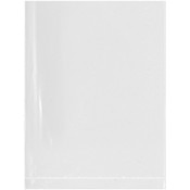 Plymor 3" x 4" (Pack of 100), 1.5 Mil Flat Open Clear Plastic Poly Bags