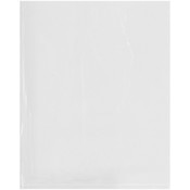 Plymor 8" x 10" (Pack of 100), 1.5 Mil Flat Open Clear Plastic Poly Bags