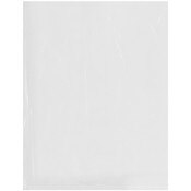 Plymor 10" x 13" (Pack of 100), 2 Mil Flat Open Clear Plastic Poly Bags